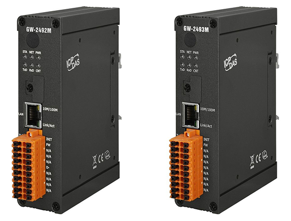 泓格BACnet/IP轉Modbus網關新品發(fā)布：GW-2492M/GW2493M